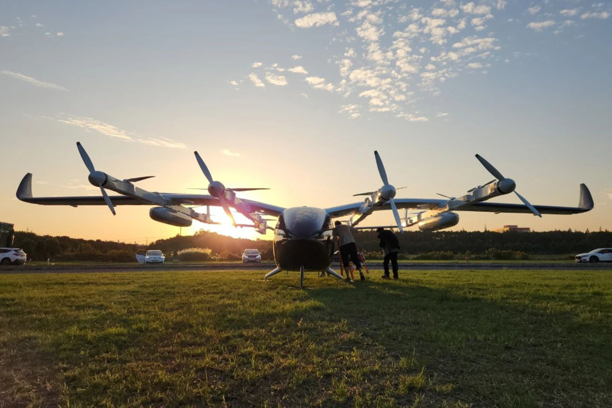 Matrix 1 passenger and air cargo eVTOL aircraft (prototype) Matrix 1 passenger and air cargo eVTOL aircraft (prototype)
